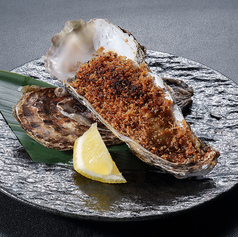 厚岸産「牡蠣」焼き アンチョビパン粉