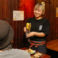 アットホームな接客スタイル