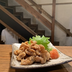 薩摩鶏皮ポン酢