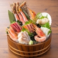 料理メニュー写真 彩り刺身7種盛り合わせ
