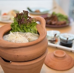 ワンタンと春雨のスープ