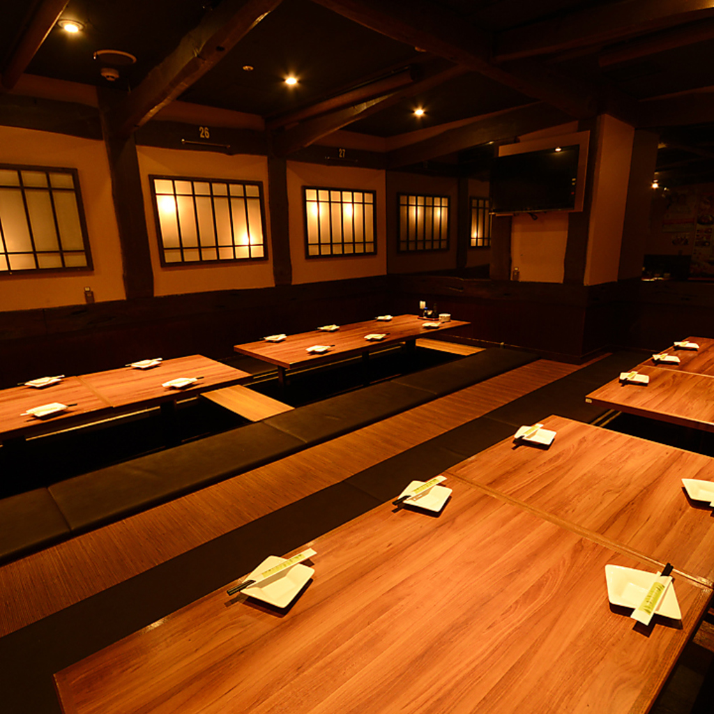 大人数での宴会もOK♪宴会向けのコースも充実しています。　※写真は系列店