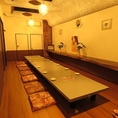 個室2部屋、お座敷有り◎　宴会用コースは120分飲み放題付で3300円～！　同窓会や歓送迎会に♪