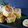 【鶏】ささみとチーズの明太しそ巻き天ぷら