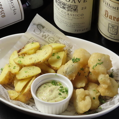 フィッシュ&チップス ～特製アイオリソースをつけて～