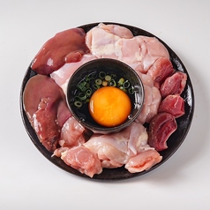 地鶏の盛り合わせ