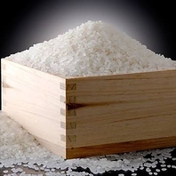 当店の白ご飯は自家農園のお米を使用！