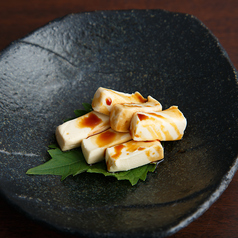 クリームチーズの醤油漬け