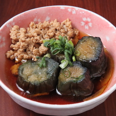 茄子のそぼろ煮