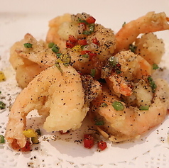 黒胡椒揚げ海老