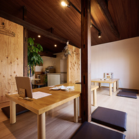 広々とした店内で宴会などのシーンにピッタリな空間です