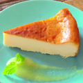 料理メニュー写真&nbsp;ベイクドチーズケーキ