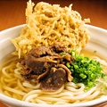 料理メニュー写真 ゴボ天肉うどん