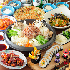 Korean dining チェゴヤのコース写真