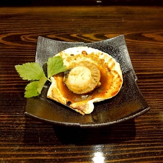 殻つきホタテ（浜焼き風）