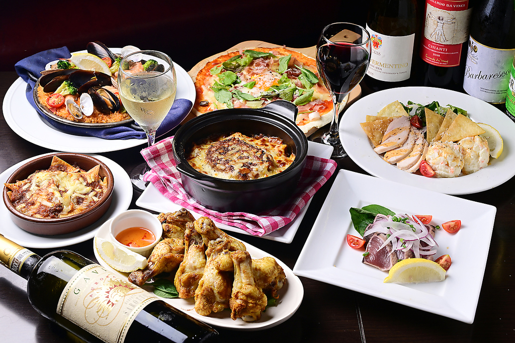 夏限定★ビアガーデンコース　人気のバル料理＆飲み放題付きコースです。