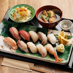 鮨酒場富士のおすすめランチ1