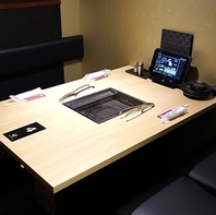 全席個室でプライベート空間を演出いたします。