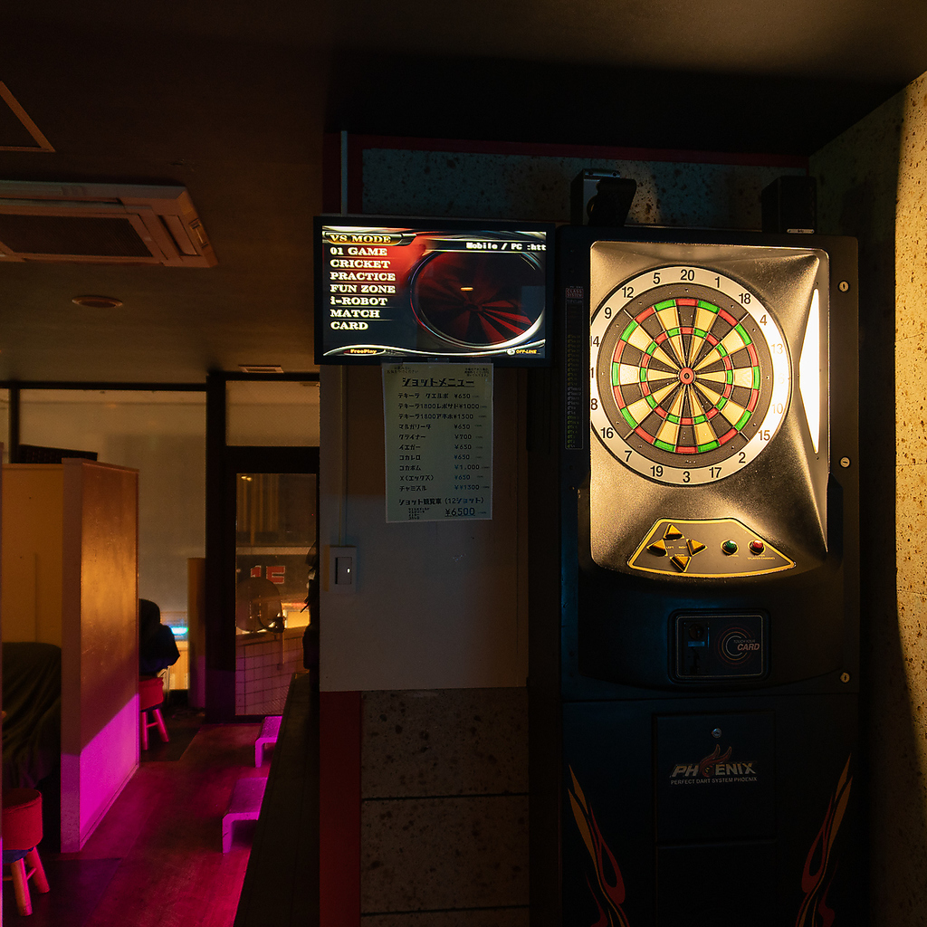 通常の居酒屋に飽きた方に！ビアポンとダーツで楽しい夜を・・・。