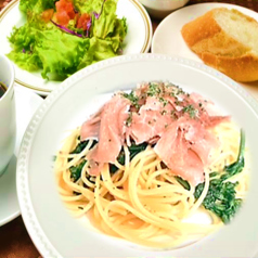 数量限定★生ハムの特製アーリオ・オーリオパスタ