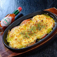 トマトチーズ鉄板焼き