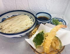 天ざるうどん