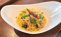 本日のアーリオ・オーリオパスタ