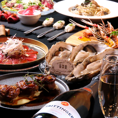 牡蠣と魚介のワイン酒場 FISHMANS SAPPORO フィッシュマンズ サッポロのコース写真