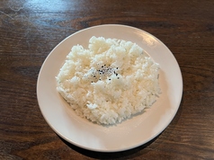 新潟県産米を使ったライス