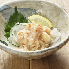 金目鯛の吟醸みそ漬け／ほのかな酒粕の香りの味噌で和えました