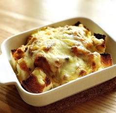 とうふ食パンミートパングラタン