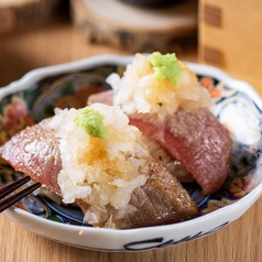 炙り中トロ鬼おろし