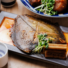 カレイと土ごぼう