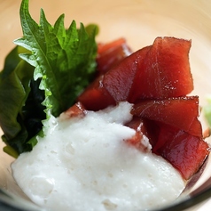 漬けまぐろ山かけ