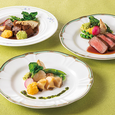 春のランチコース3/1~6/30(3月14日・15日、4月11日・12日、5月3日~5日、6月20日・21日を除く)