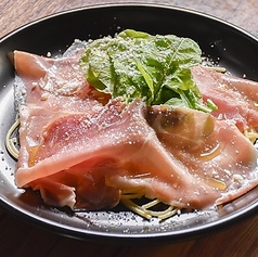 ルッコラとプロシュート