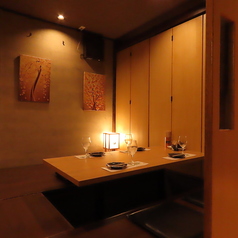 デートや女子会にピッタリ♪落ち着いた居心地のよい空間となっております。