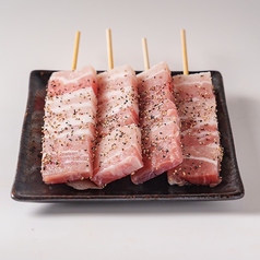 豚バラ串鉄板　1本