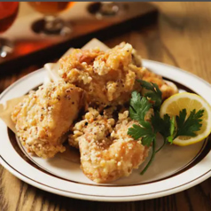 大山鶏の骨付きから揚げ