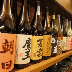 焼酎好きも唸る！豊富な本格焼酎の品揃え♪