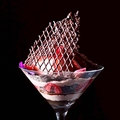 料理メニュー写真&nbsp;告白－チョコレートとラズベリーのパフェ