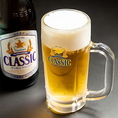北海道へ来たら外せない、限定生ビール「サッポロクラシック」を最高の状態でご提供いたします！