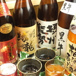 日本酒もそろえております。日本酒に合う料理も多数ござます