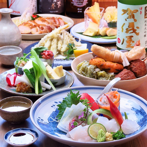 『大山駅』より徒歩4分　～50種類以上の日本酒とこだわりの創作料理が愉しめるお店～