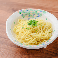〆うどん、ラーメン
