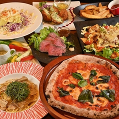 PIZZA KU VAI ピザクウバイのコース写真