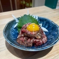 料理メニュー写真&nbsp;ユッケ風ローストビーフ