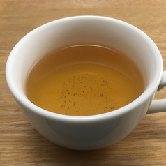 目の前ほうじ茶