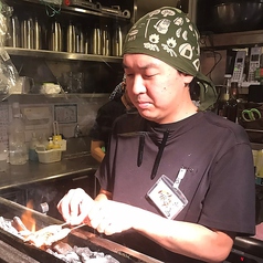 店長が目の前で焼き上げます！カウンター席がオススメ！