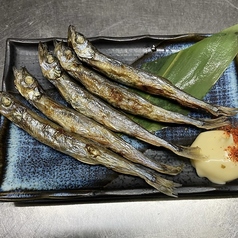 子持ちシシャモ炙り焼き